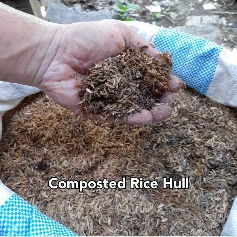 COMPOSTED RICE HULL (1 KILO) BULOK NA IPA | Shopee Philippines