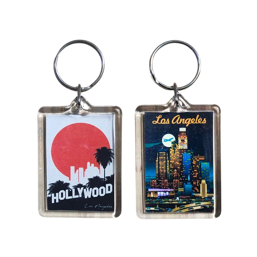 Small Keychain Souvenir - Los Angeles Design | Shopee Philippines