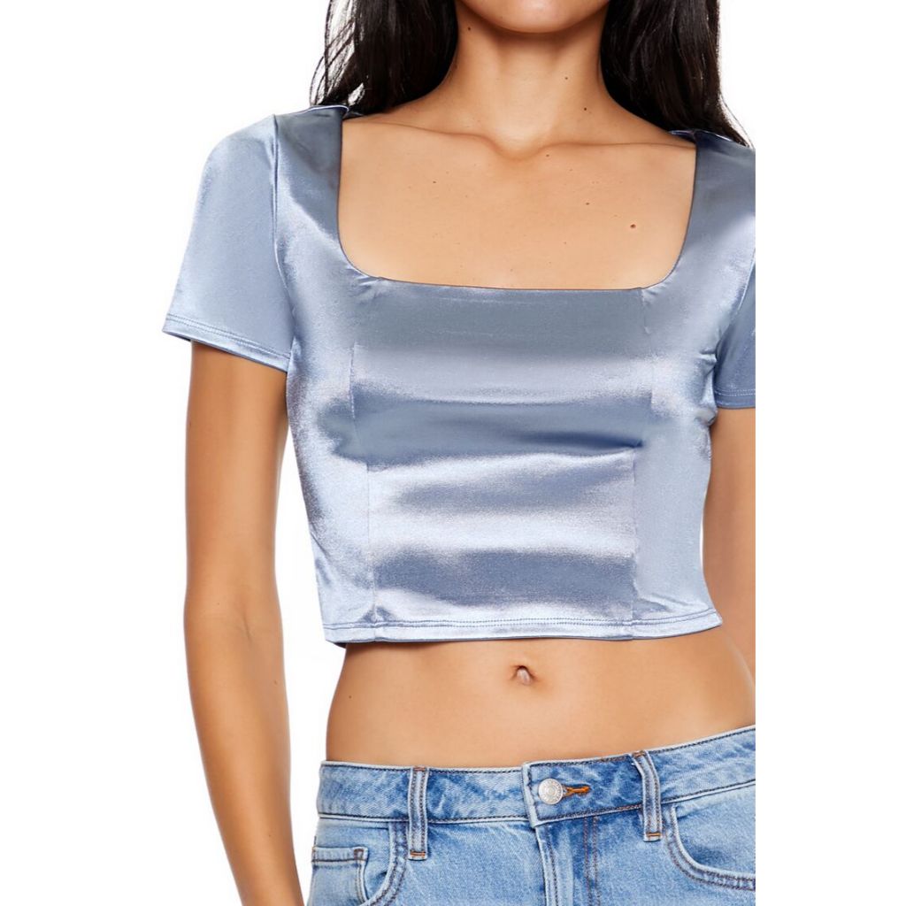 Skirt And Top Set For Women Forever 21 Smocked Ruffled Cropped Tank Top  Black Two Piece Skirt Set For Women, image size:1024x1024