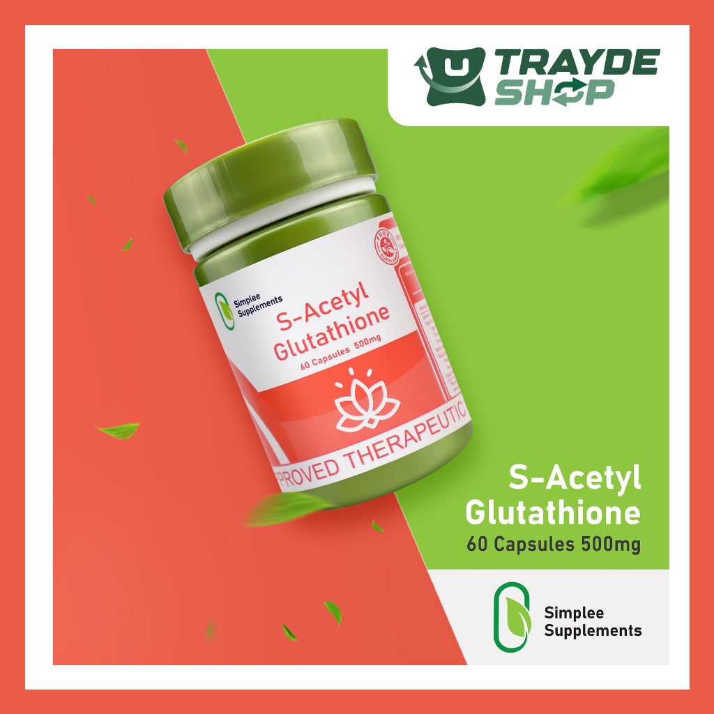 s acetyl glutathione philippines Simplee S-Acetyl Glutathione – 500mg | 60 Capsules – Supports Skin Radiance  & Antioxidants