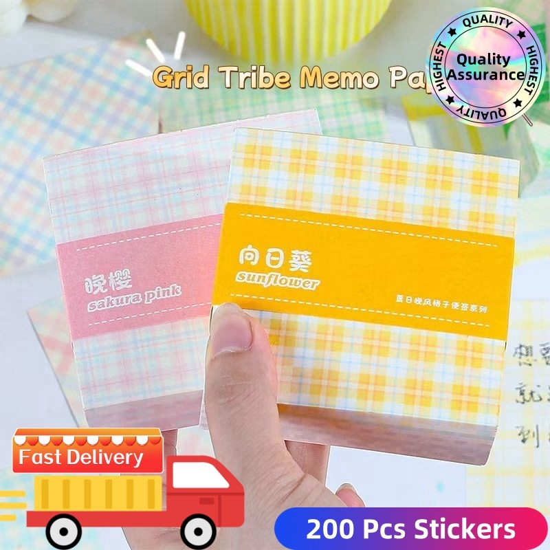 200Pcs Ins Notes Stickers Message Memo Notes Index Stickers Label ...