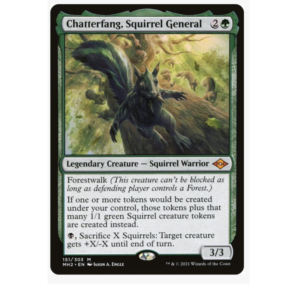 Chatterfang, Squirrel General - Modern Horizons 2 (MH2) | Shopee ...