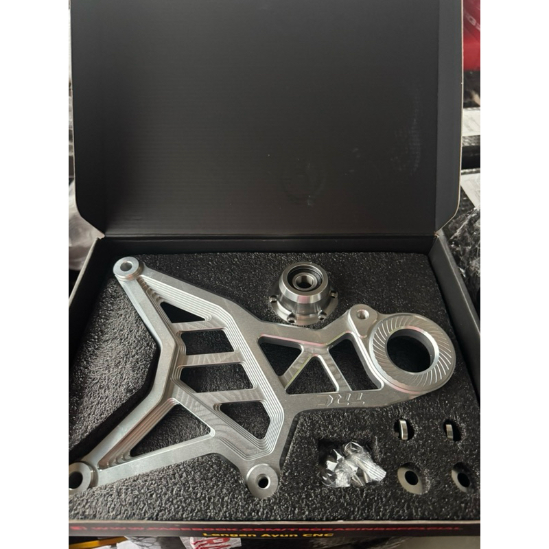 TRC RACING CNC SWING ARM FOR CLICK 125/150 Y2 Y3 SWING ARM SILVER 8143 ...