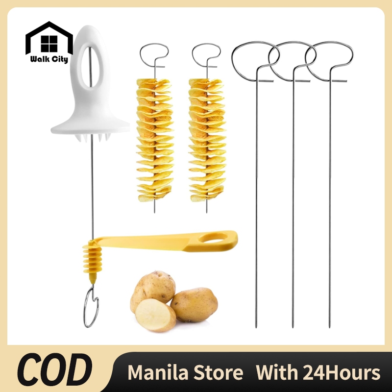 Rotary Spiral Chip Cutter Handheld Tool for Creating Perfect Potato ...