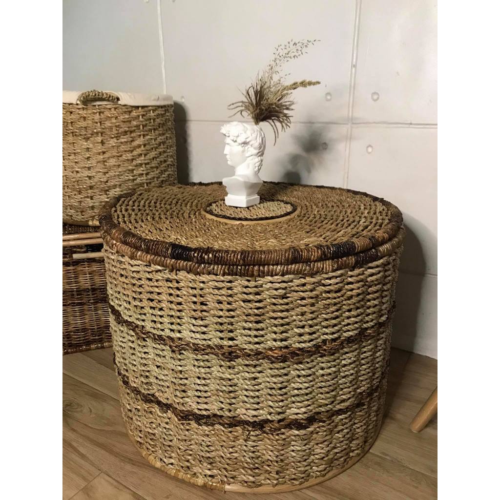 Ilokana Handicrafts Rattan Center Table Side Table | Shopee Philippines