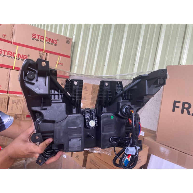Vario v2 v3 Headlight BiLED Assembly Demon Eyes | Shopee Philippines