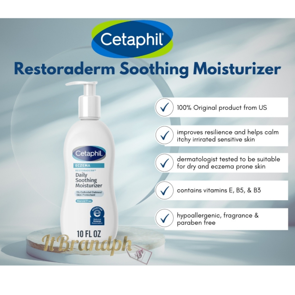 Cetaphil Restoraderm Pro Eczema Soothing Moisturizer, 10 Ounce/296mL ...