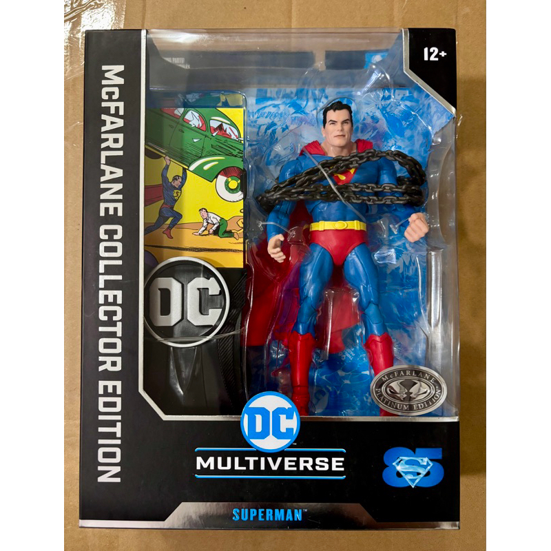Mcfarlane DC Multiverse Platinum Edition Superman | Shopee Philippines