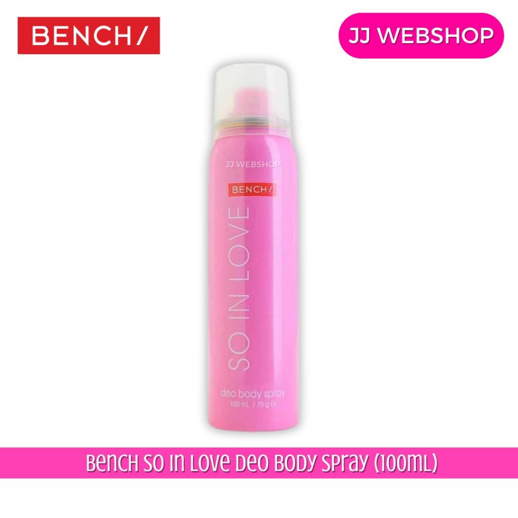 Bench So In Love Deo Body Spray 100ml / 50ml | Shopee Philippines