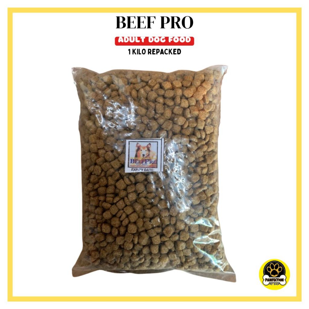 Beef Pro ADULT 1KG repacked | Shopee Philippines
