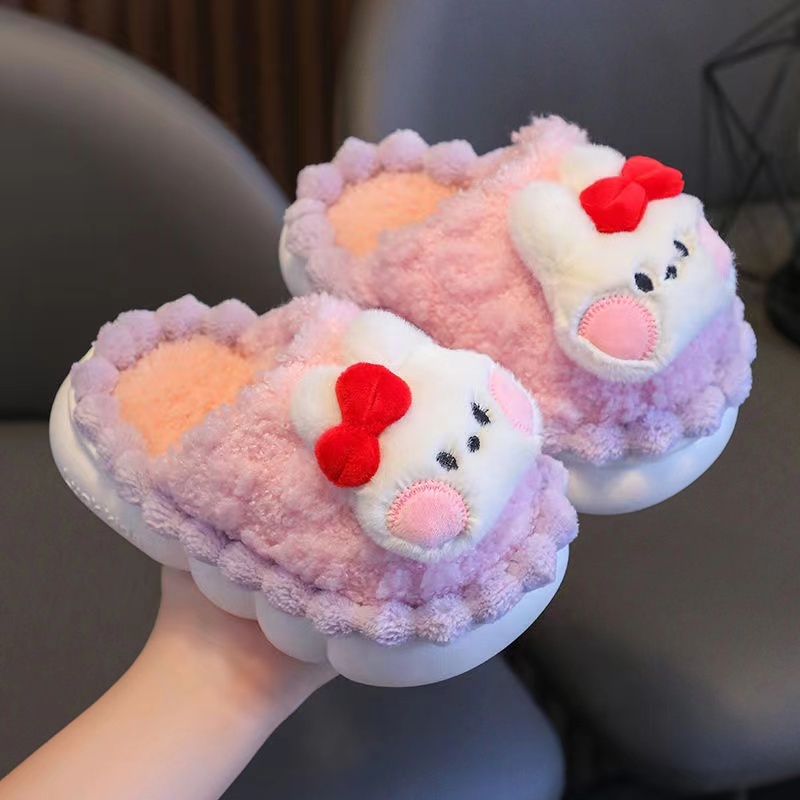 Kids Bunny Sliders - Pink