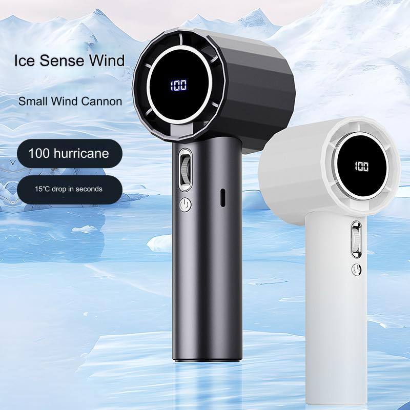 Ultra Powerful Handheld USB Rechargeable 1-100 Wind Speed Handy Pocket ...