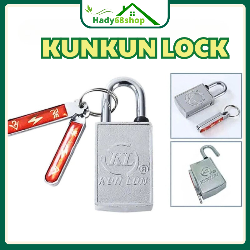Magnetic Padlock Anti-theft Technology Anti-rust Lock Without Keyhole ...