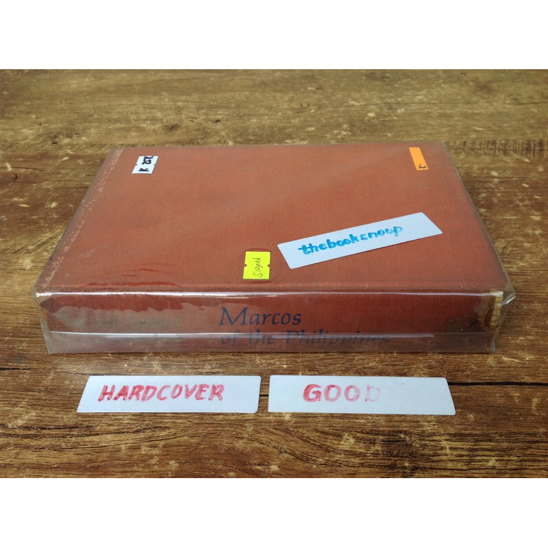 SIGNED FERDINAND MARCOS of the Philippines by Hartzell Spence ...