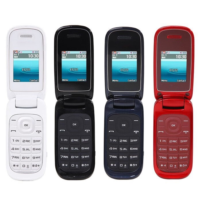 E1272 Flip Mobile Phone Keypad Cell Phone Dual SIM Card Basic Phone ...