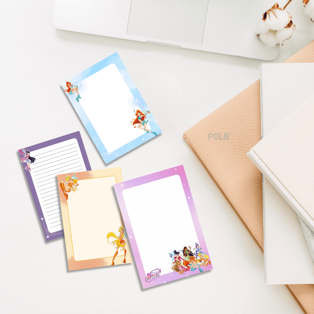 Winx Club Notepads | Memo Pads | Shopee Philippines