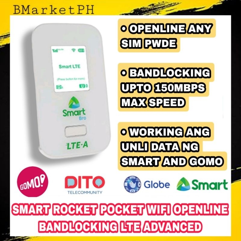 DITO Pocket Wifi OPENLINE Net Stabilizer ( Fast Delivery ) | Shopee ...