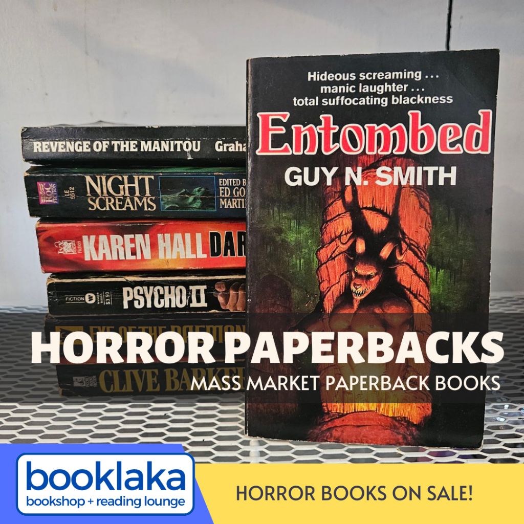 Horror Books - Mass Market Paperback - Secondhand - Old Copies | Shopee ...