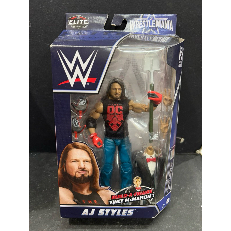 Wrestlemania Wwe Elite Collection - Aj Styles | Cuotas sin interés