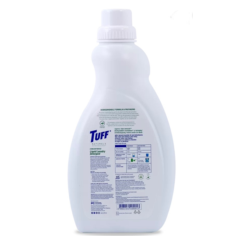 Tuff Liquid Detergent 1 L + free Glutalight deo | Shopee Philippines