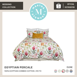 Martha Stewart Topflappen & Ofenhandschuh Set, 2-teilig – Blumenmuster, 100% Baumwolle, Hitzebeständig