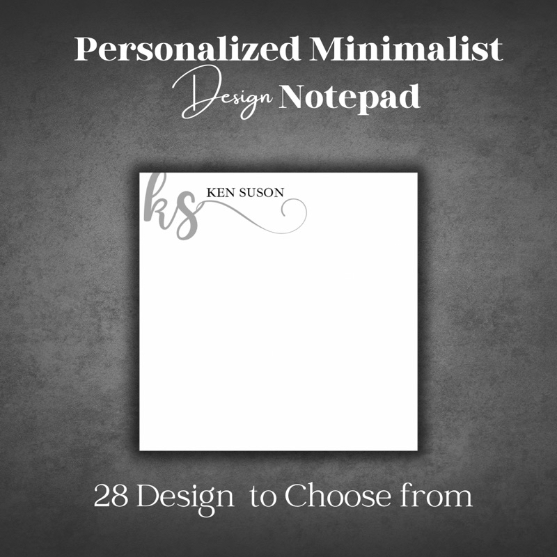 Personalized Notepad| 3.5 x 3.5 Inches | Shopee Philippines