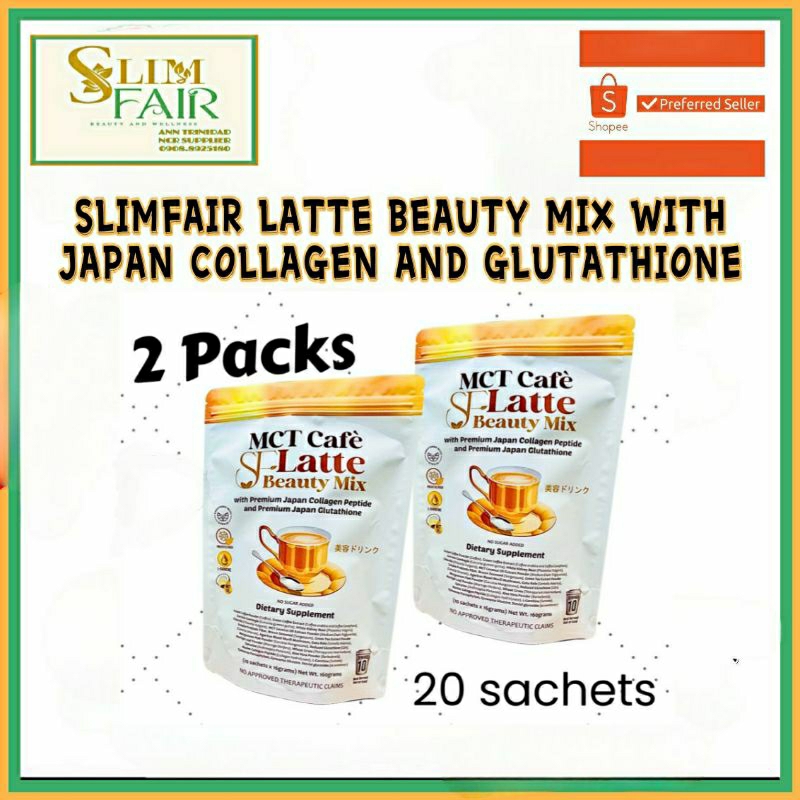 glutathione supplier philippines NEW! SLIMFAIR COFFEE LATTE WITH JAPAN COLLAGEN AND GLUTATHIONE Set of 2  (Lowest Price Guaranteed)
