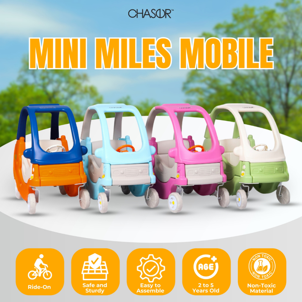 Chaser Mini Miles Mobile Ride-on for Girls Boys for Kids and Toddlers ...