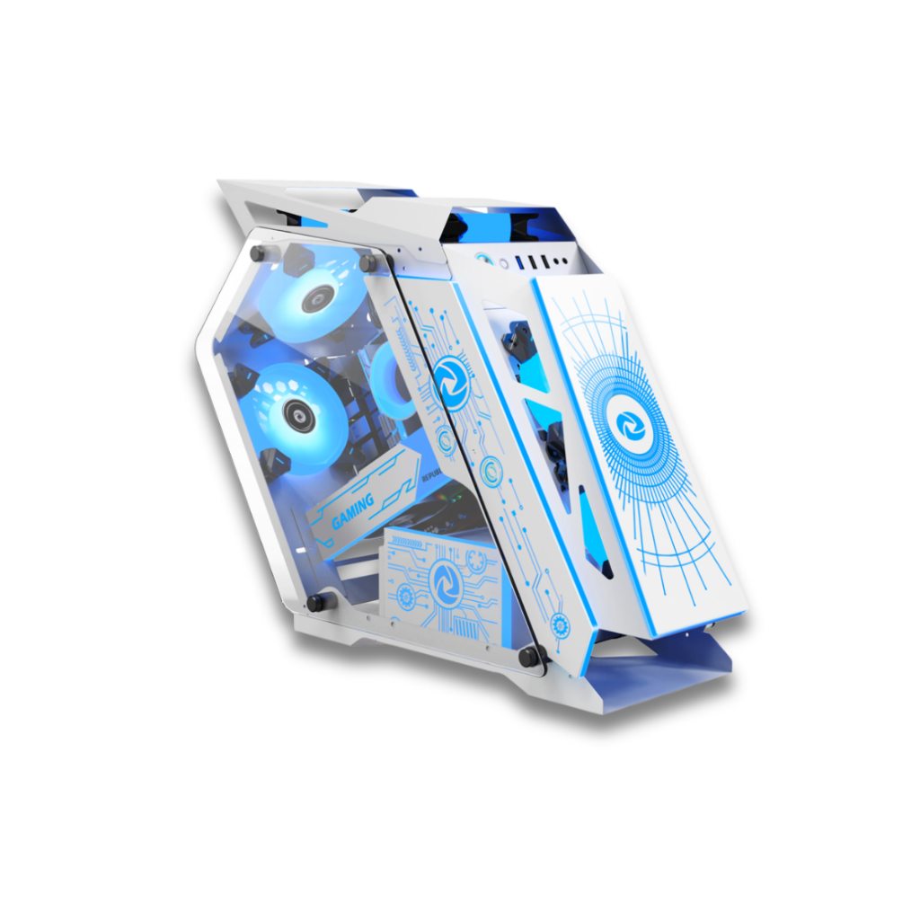 Inplay Thunder Case w/ 6 120MM RGB Fans White | Shopee Philippines