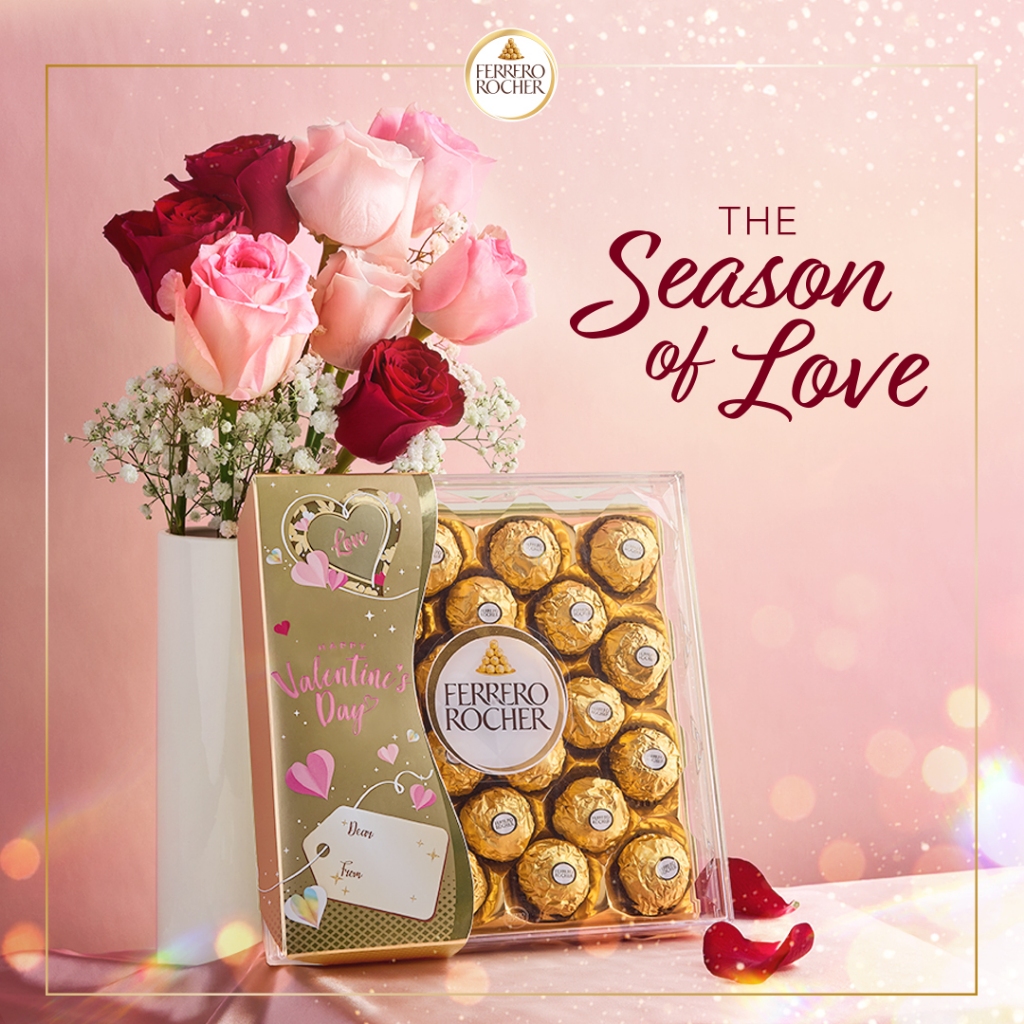 T24 Ferrero Rocher Chocolate 300g 24 pieces Heart Shape Valentines Gift ...
