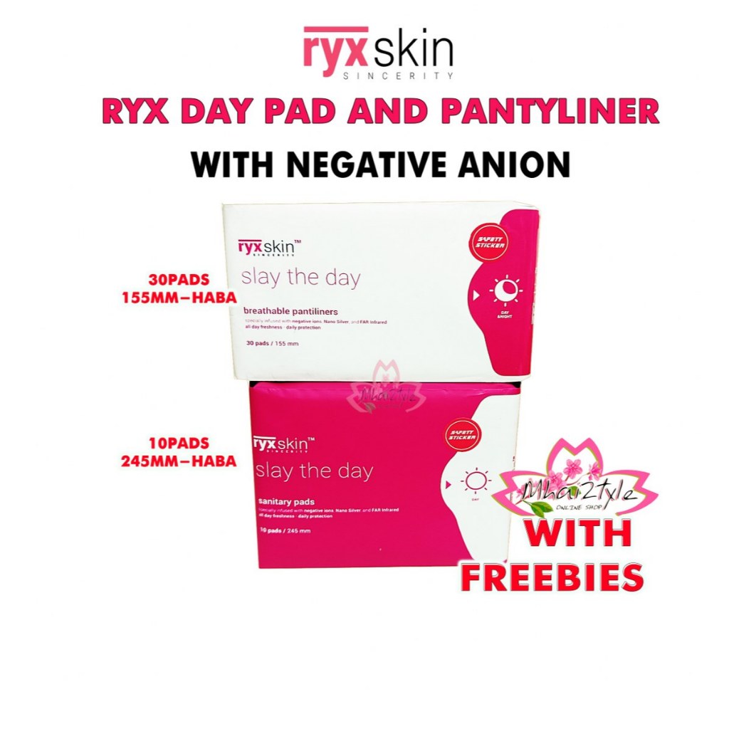 Slaytheday Pad And Panty Liner With Negative Ion by Ryskin Skincare ...