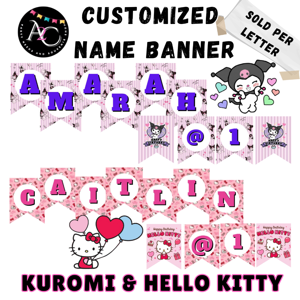 A2C CUSTOMIZE CUSTOMIZE/PERSONALIZE BIRTHDAY PARTY NAME FLAG BANNER ...