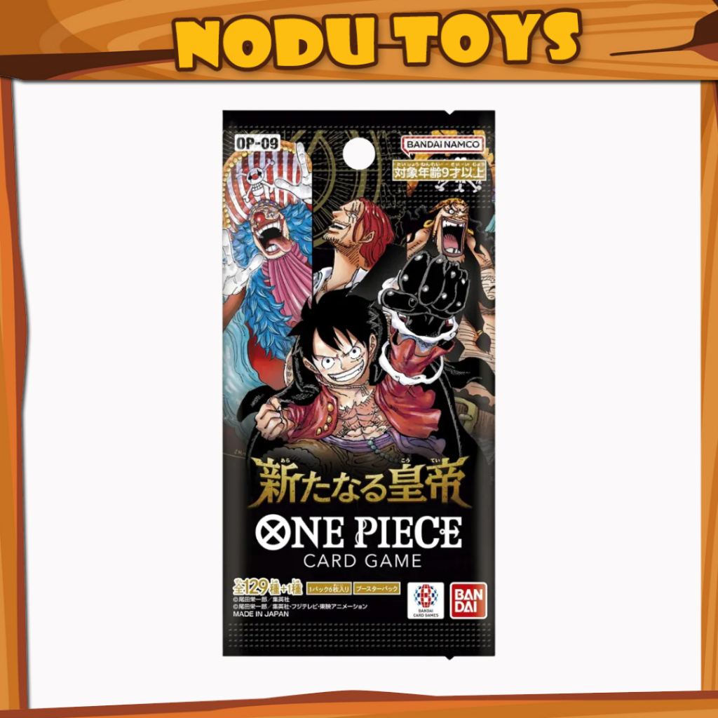 OP-09] ONE PIECE TRADING CARD GAME Booster Pack Four Emperor | Shopee  Philippines