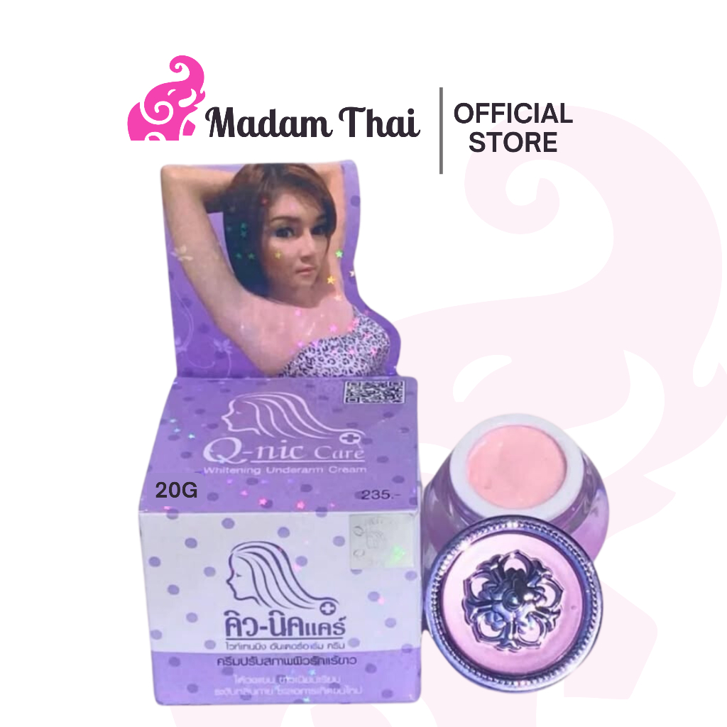 Q-NIC CARE Underarm Cream & Serum 20G BIG SIZE QNIC Care Thailand ...