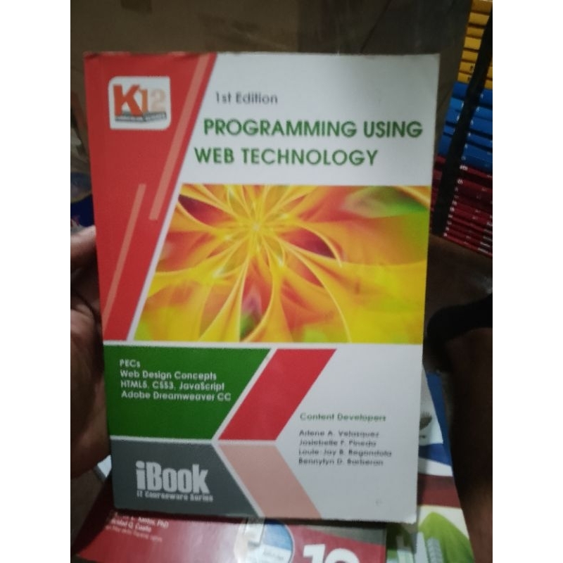 PROGRAMMING USING WEB TECHNOLOGY (brandnew | Shopee Philippines