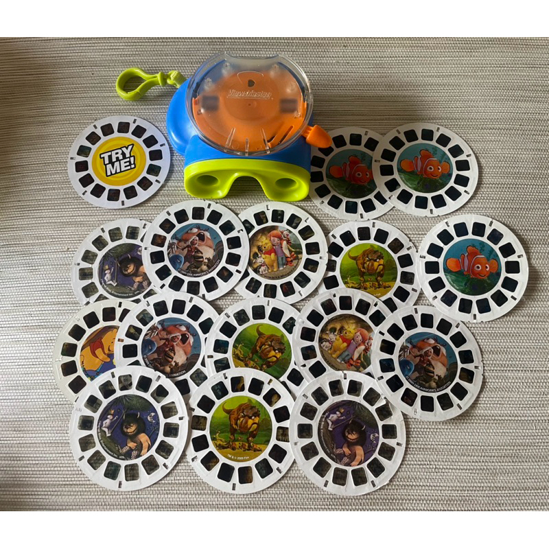 ViewMaster 3D Viewer Retro Classic Fisher-Price Viewfinder with Reels ...