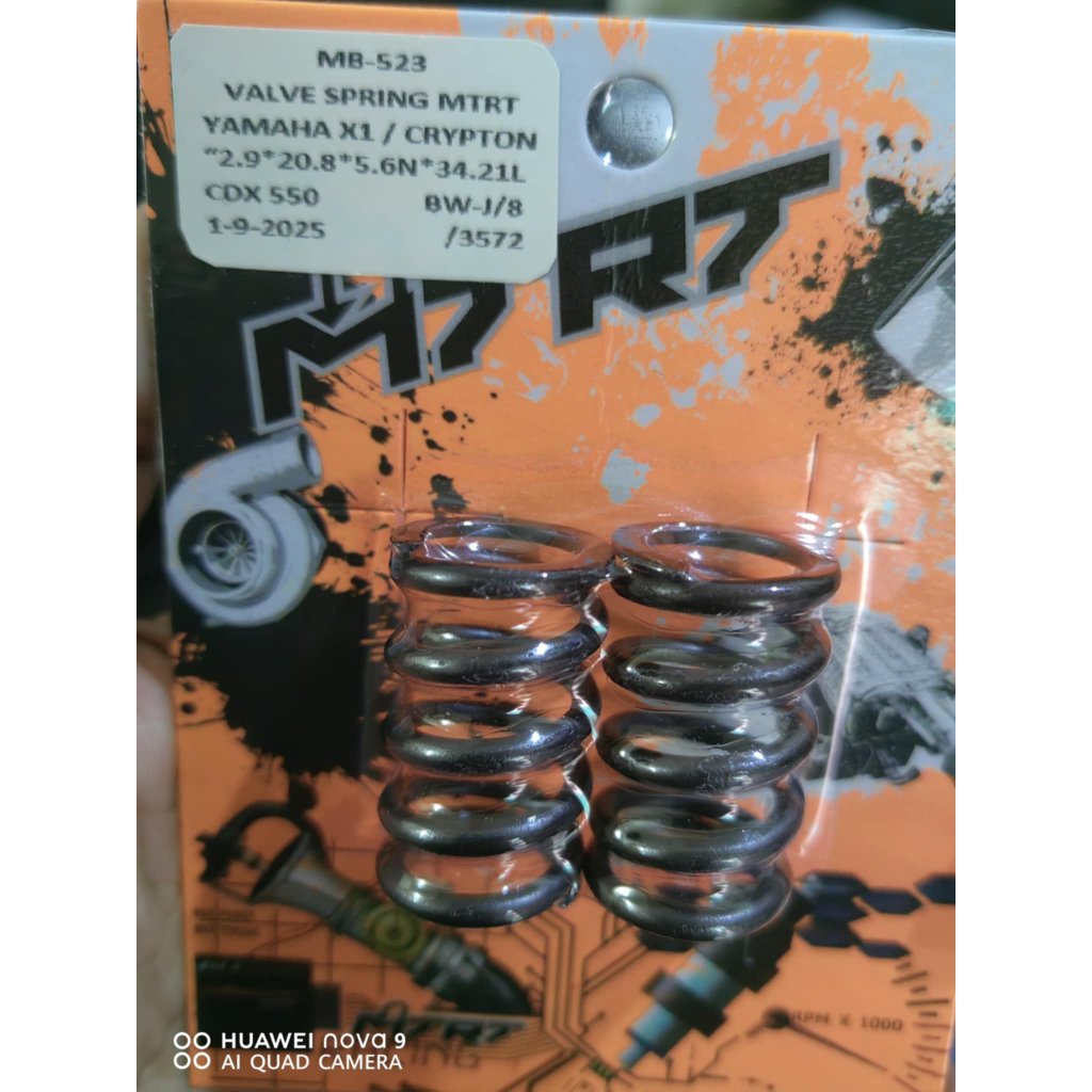 Mtrt valve spring for Crypton / X1 / Jupiter z / F1zr | Shopee Philippines