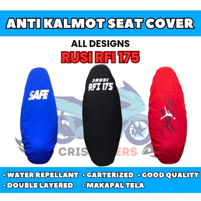 RUSI RFI 175 ALL DESIGNS ANTI SCRATCH SEAT COVER DESIGNS DOUBLE LAYERED ...