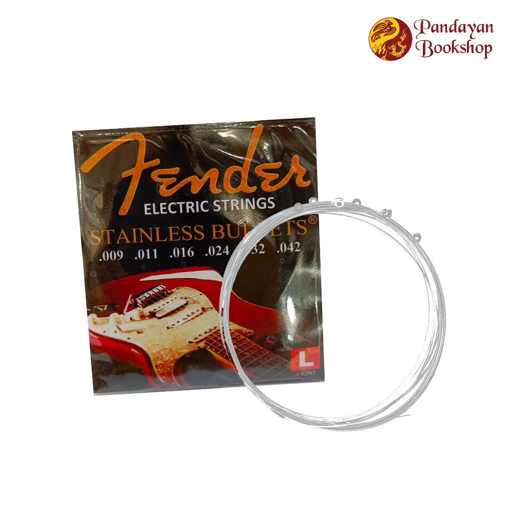 Fender Electric Guitar Strings Stainless Bullets 350L | Shopee Philippines