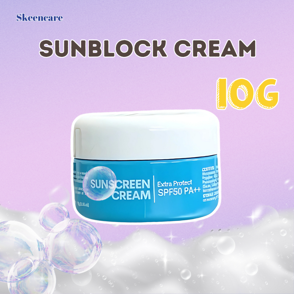 SkeenCare Sunblock Cream SPF 50 10g Sunscreen PA++ | Shopee Philippines