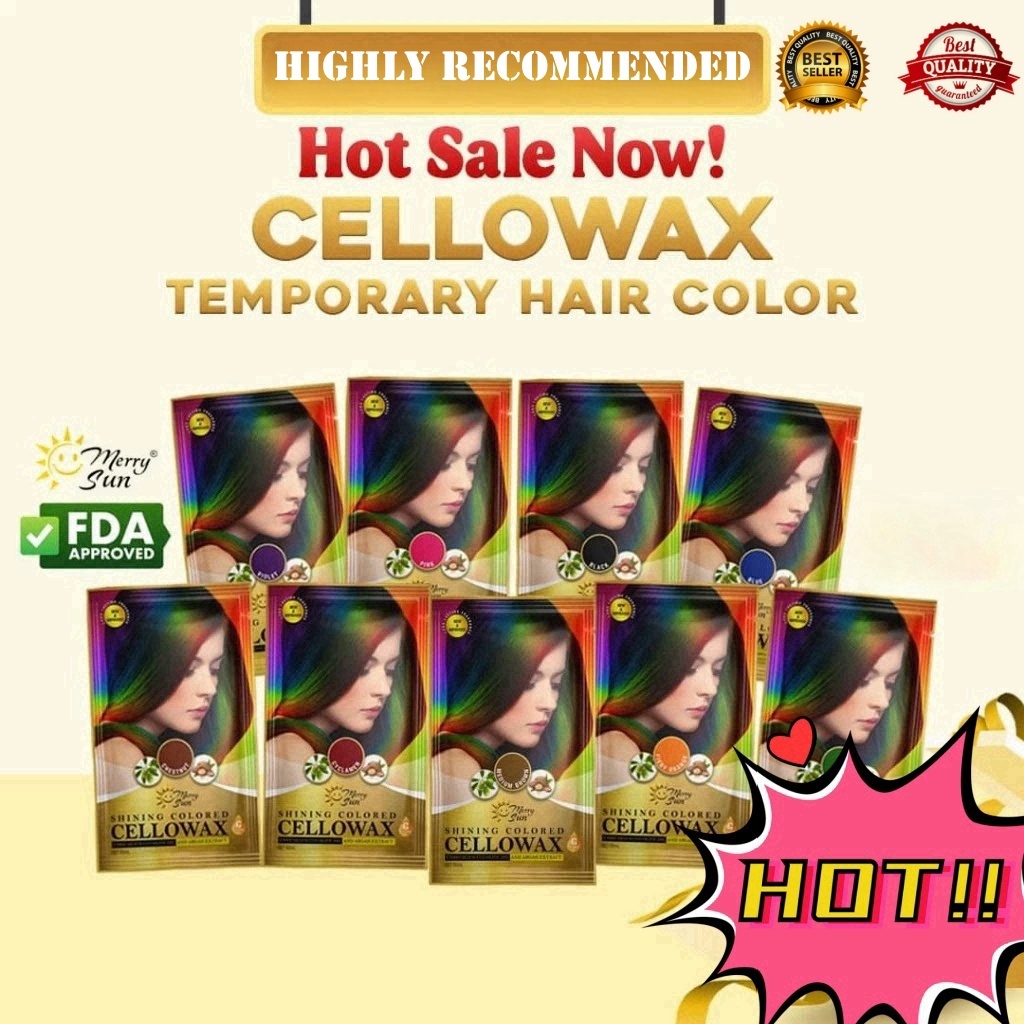Merry Sun Cellowax Temporary Hair Color 60ml | Shopee Philippines
