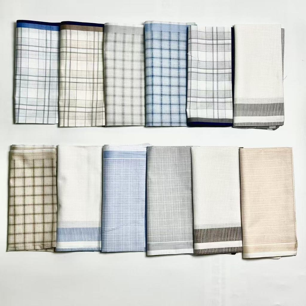Acesh 12 Pcs Cotton Men's Handkerchief Panyo Fashion Style | Shopee ...