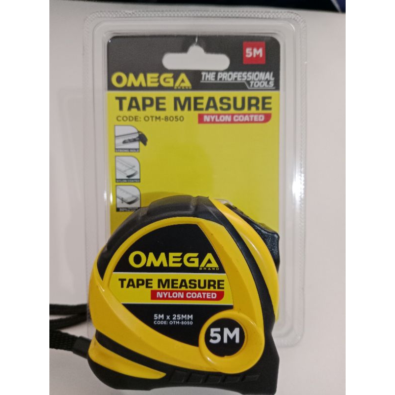 Omega Tape Measure metro with Metric and Inch-heavy duty nylon thread ...