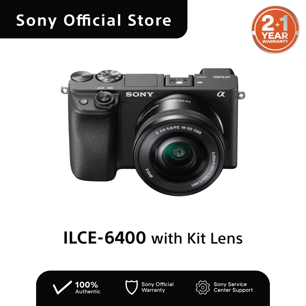 7. Sony Alpha ILCE-6400K