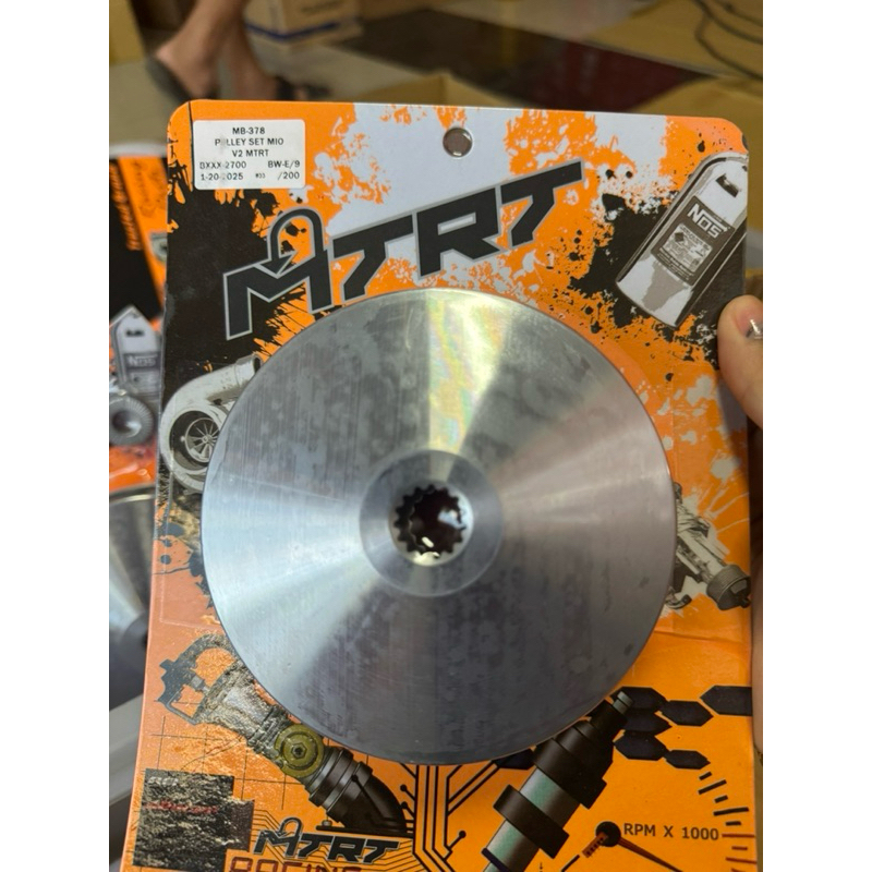 RACING PULLEY SET 13.5 DEGREE MTRT V2 MIO/SPORTY/SOULTY | Shopee ...