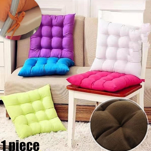 Square Chair Soft Pad Thicker Seat Cushion For Indoor Outdoor Sofa ...