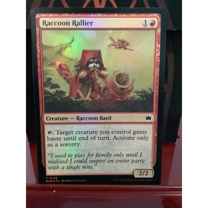 MAGIC: The Gathering - Raccoon Rallier (Bloomburrow) | Shopee Philippines