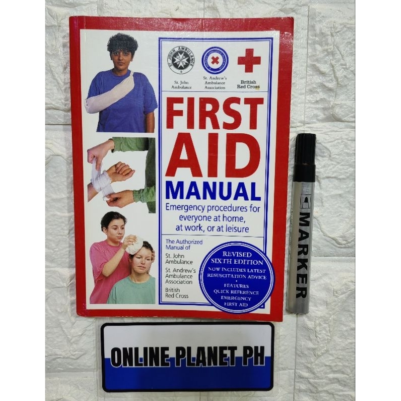 First Aid Manual Book Revised 6th Edition [Trade Paperback] | Shopee ...
