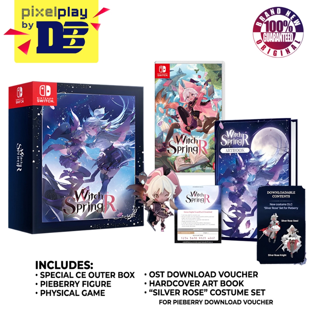 Nintendo Switch WitchSpring R Collectors Edition (US) | Shopee Philippines