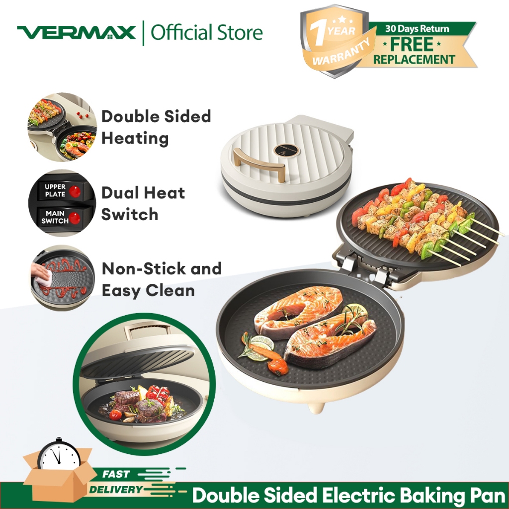 Vermax Multifunction Electric Grill Non Stick Pizza maker Electric ...